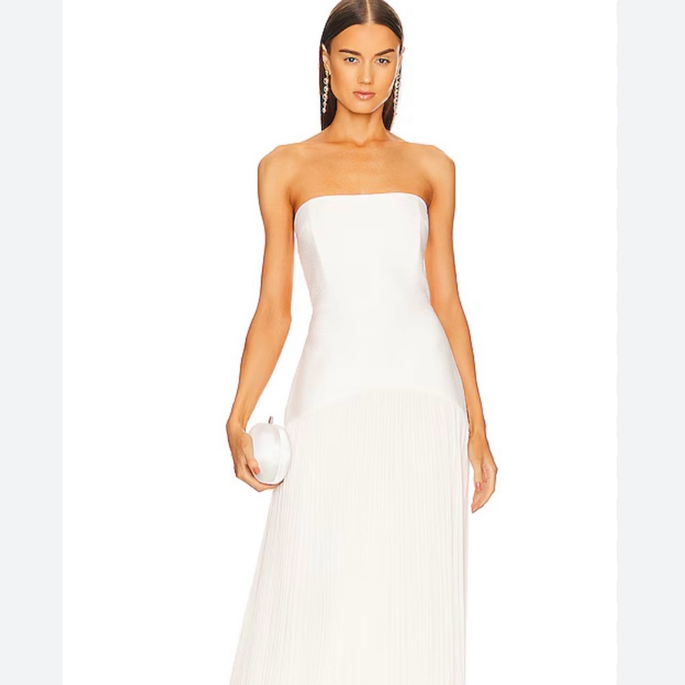 Alexis Sunniva Maxi Dress in White Size Small